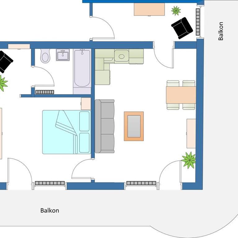 Haus am Weißenbach - Apartment mit 1 Schlafzimmer - 15