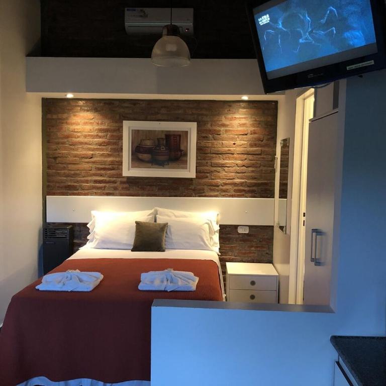 Tinajas del Lago Bungalows Apart - Estudio con vistas al jardín - 4