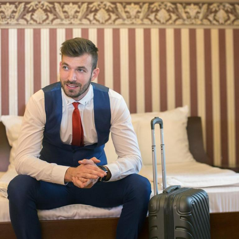 Garni Hotel Garson-Lux NS - Deluks Dvokrevetna Soba sa Bračnim Krevetom/Zasebnim Krevetima - 29