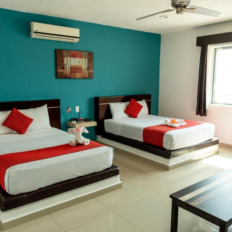 Hotel Playa Encantada - Double Room with Two Double Beds - 2