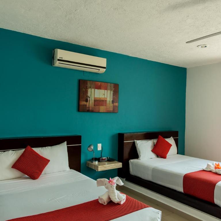 Hotel Playa Encantada - Double Room with Two Double Beds - 6