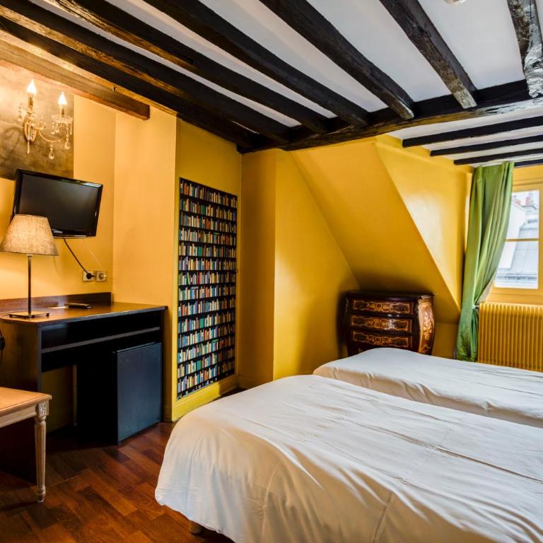 Absolute Hotel Paris République - Chambre Lits Jumeaux Urbaine - 2