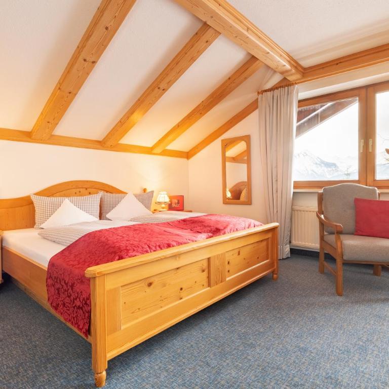 "Haus Alpenblick" - Annehmlichkeiten von 4-Sterne Familien-und Wellnesshotel Viktoria können mitbenutzt werden - Apartment mit Blick auf die Berge - 1