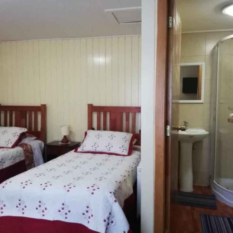 Hostal El mirador 2 - Habitación Doble con baño privado - 2 camas - 1