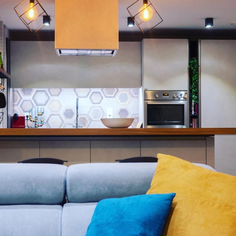 Hexagonal Design Apartment - Two-Bedroom Apartment - 6