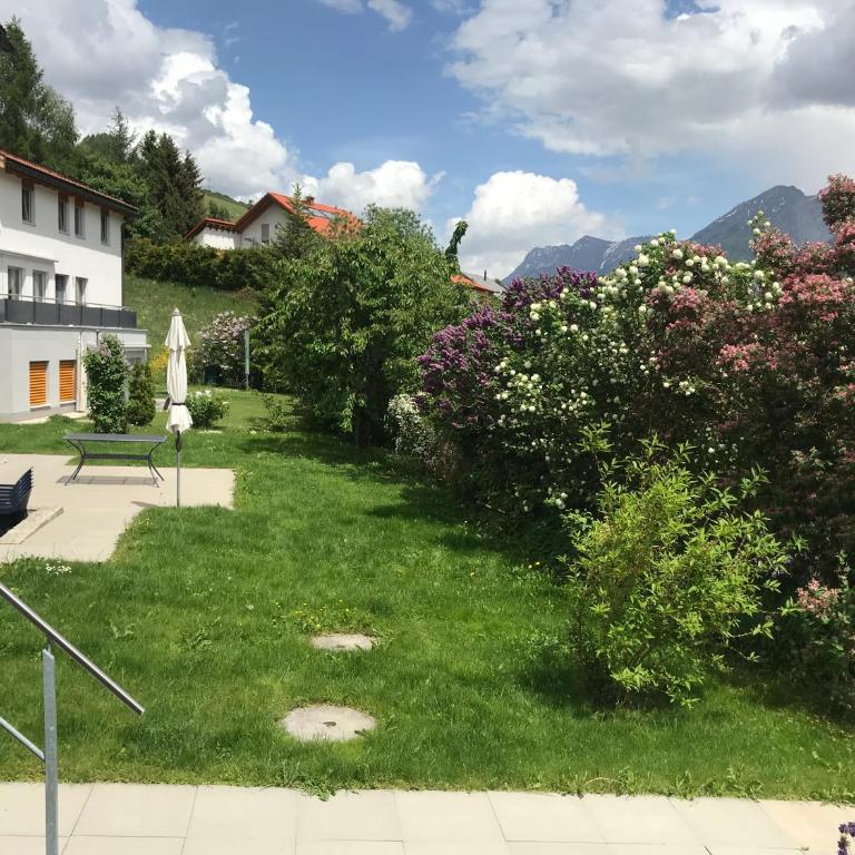 Chasa Aquileia Engadin Scuol - Bergblick, 6 Pers, zentral, Terrasse, Gratisparken - Apartment mit Blick auf die Berge - 36