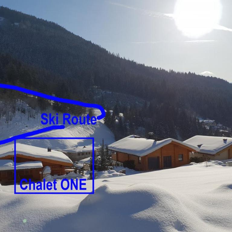 Ski-N-Lake Chalet One - Chalet mit 4 Schlafzimmern und Terrasse - 21