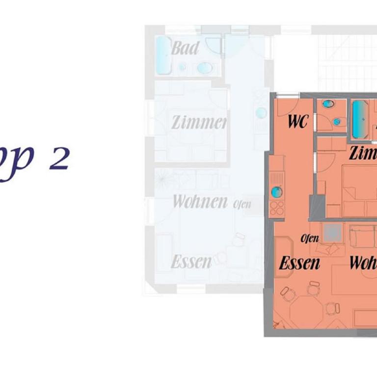 Villa St Oswald Premium Apartments - 2-Zimmer-Apartment im Erdgeschoss - 1