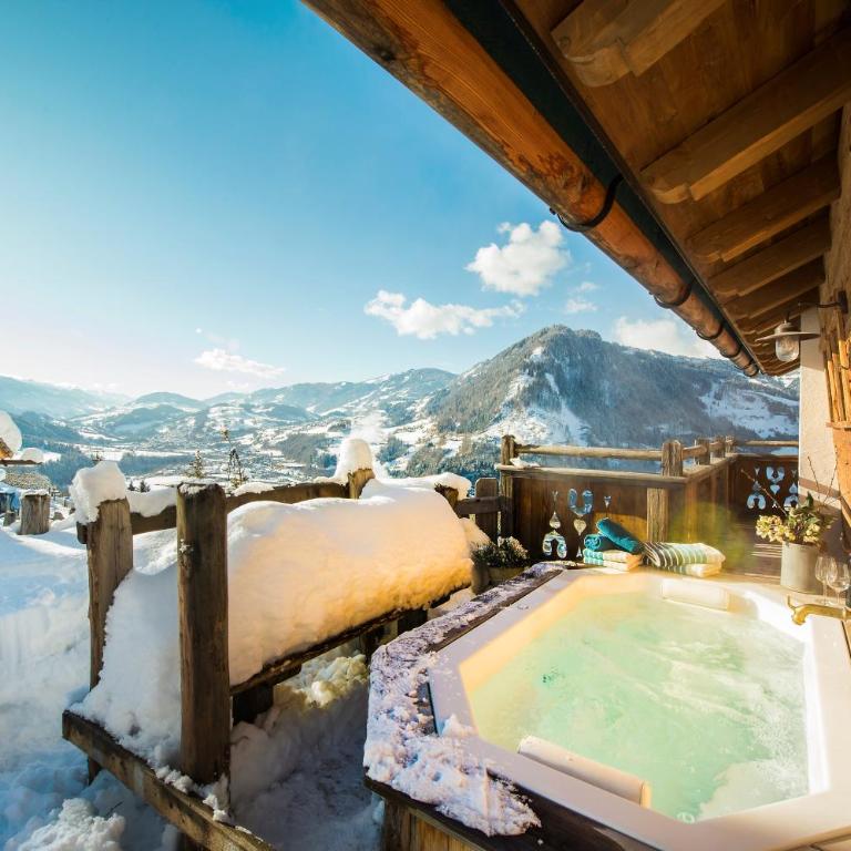 Chaletdorf BERGHERZ - Chalet mit 1 Schlafzimmer und Terrasse - 22
