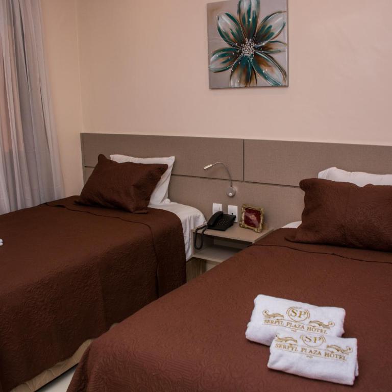 SERPYL Plaza Hotel - Habitación Doble Estándar con 2 camas dobles - 3