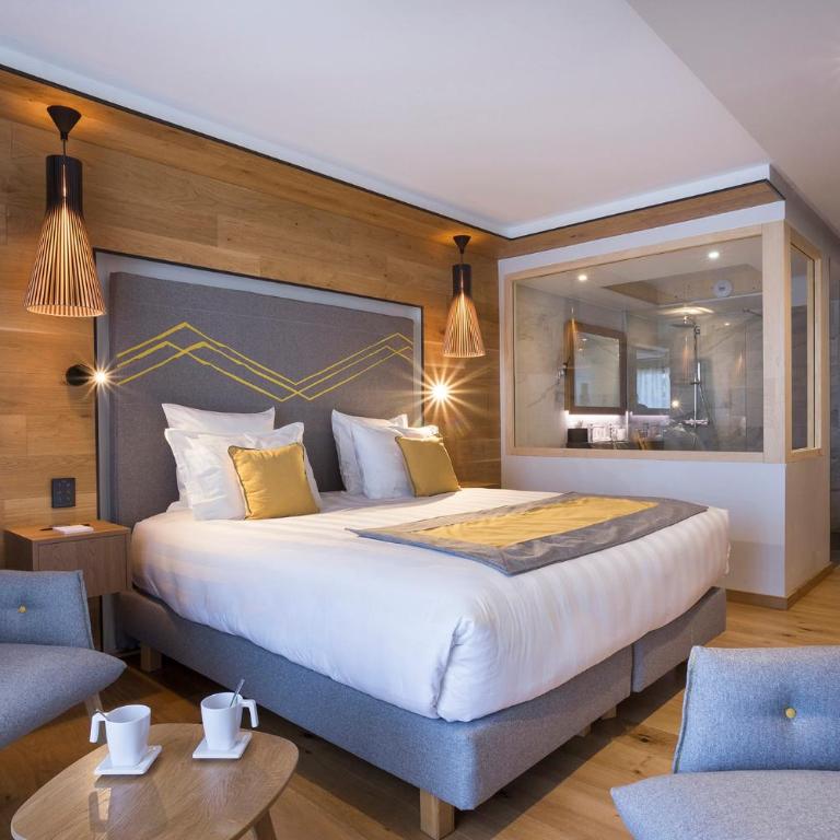 Hôtel Alparena & Spa - 4 étoiles - Chambre Double ou Lits Jumeaux - Vue sur Montagnes - 5