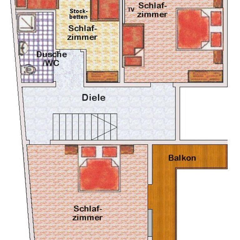Ferienhaus Marian - Haus mit 4 Schlafzimmern, einem Balkon und Gartenblick - 12