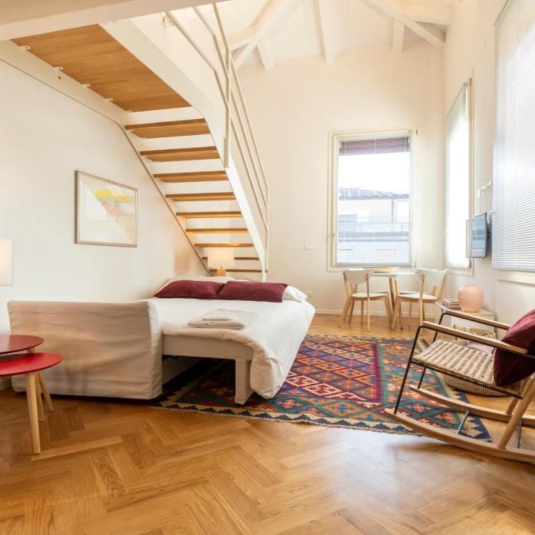 Asinelli Panoramic Rooftop, In front of the Two Towers - Appartamento con 1 Camera da Letto - 9