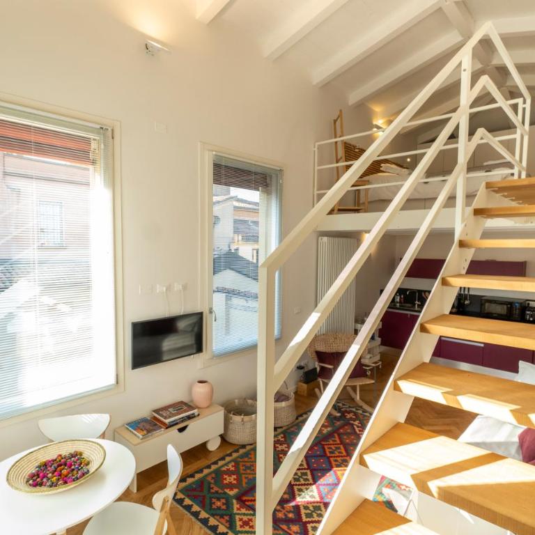 Asinelli Panoramic Rooftop, In front of the Two Towers - Appartamento con 1 Camera da Letto - 14