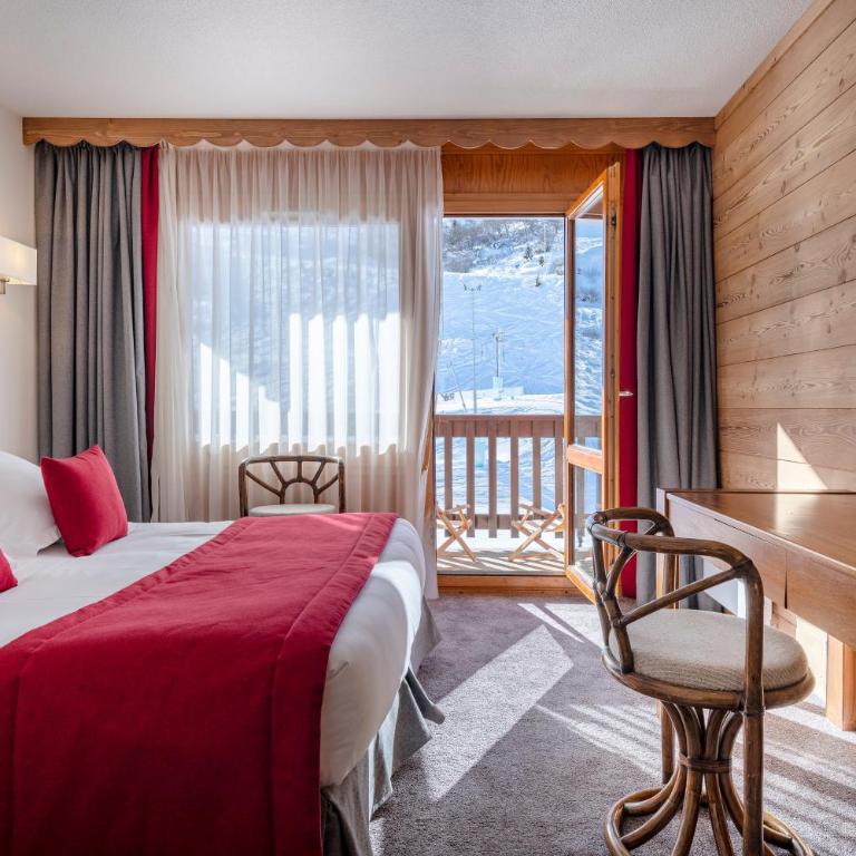 Hotel Les Arolles - Chambre Double - Vue sur Montagne - 5