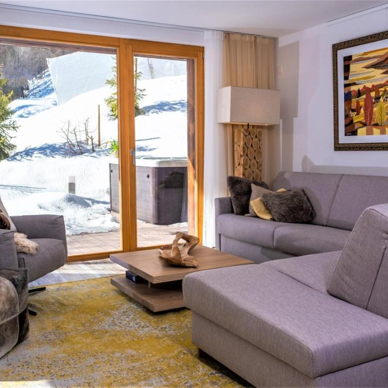 Chalet Les Rahâs by Mrs Miggins - Superior Apartment mit Whirlpool - 19