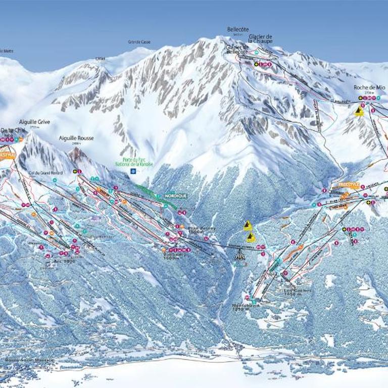 Arcadien - Appartement les Arcs 1800 - 10 personnes - 3 chambres - Appartement 3 Chambres - 44