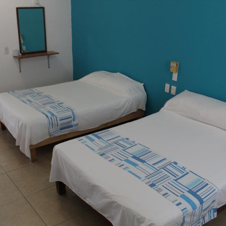Hotel Carruiz - Habitación Doble Deluxe - 2 camas - 6