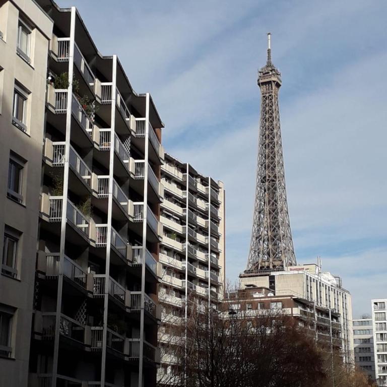 Appt calme avec balcon - Tour Eiffel - Seine - Appartement avec Terrasse - 11