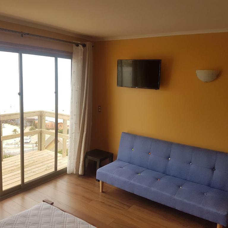 Cabaña Vista Bahia Algarrobo - Habitación Doble con vistas al parque - 6