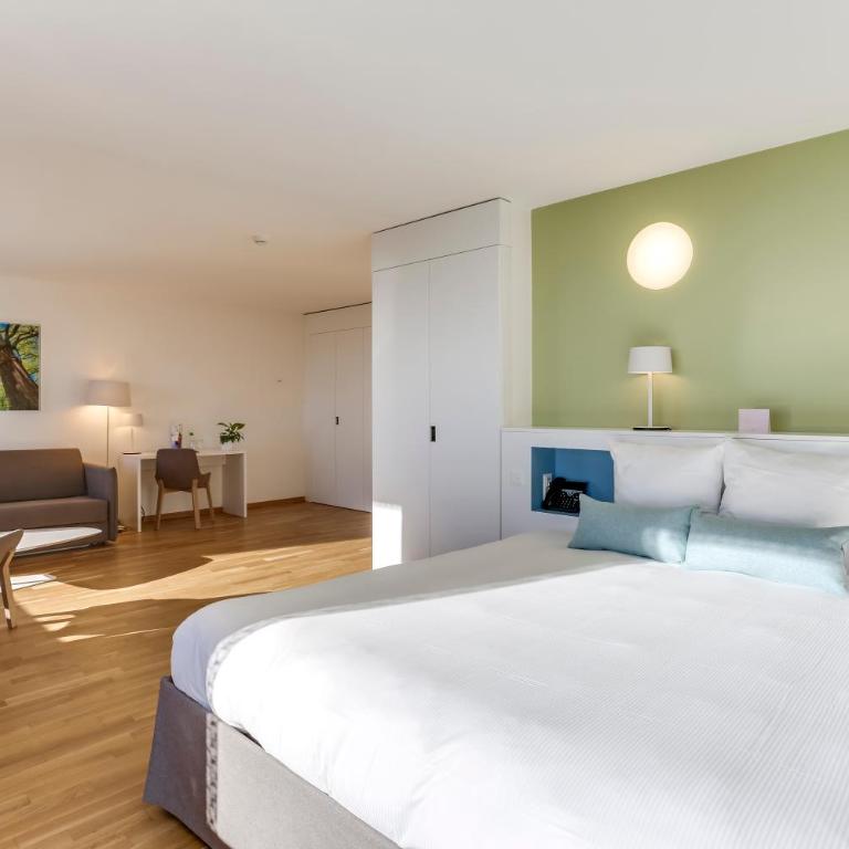Hôtel des Patients - Doppelzimmer mit Kingsize-Bett - 6