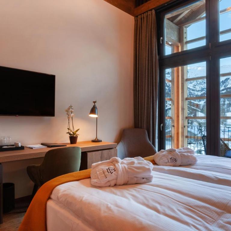 22 Summits Boutique Hotel - Deluxe Doppelzimmer Matterhorn - 2