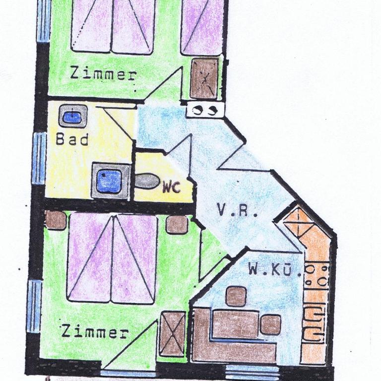 Margarete Gwehenberger - Apartamento de 2 dormitorios con ducha - 6
