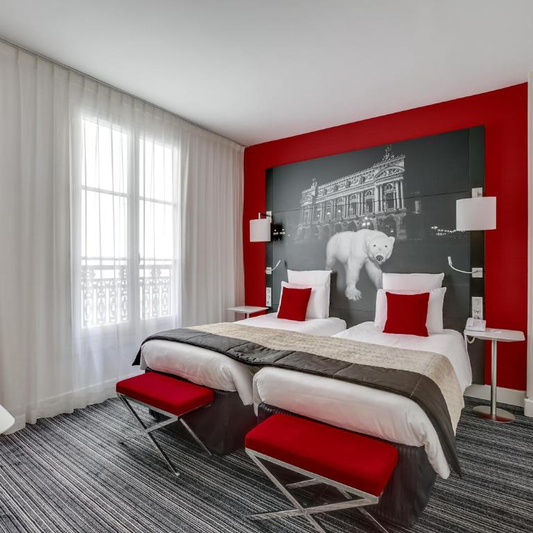 Mercure Paris Opera Louvre - Chambre Lits Jumeaux Supérieure - 2