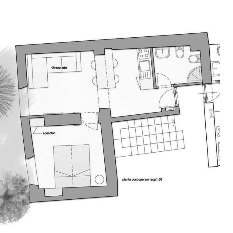 Central quiet apartment and terrace - One-Bedroom Apartment - 17