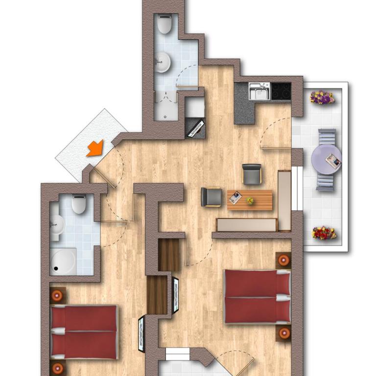 Appartement Schneeberger - Deluxe Apartment - 3