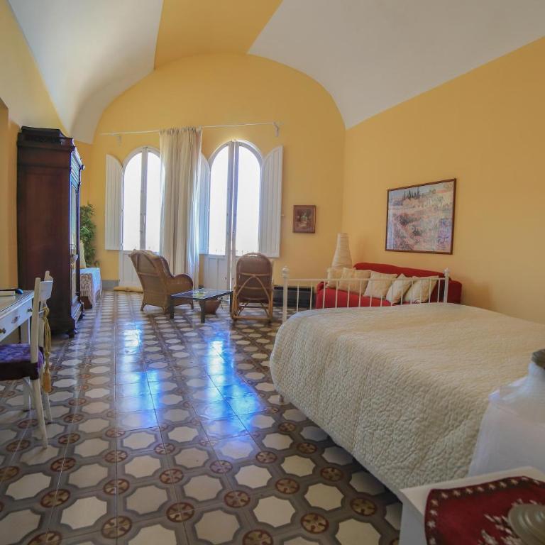Palazzo Barba - Camera Tripla Superior con Vista Mare - 3
