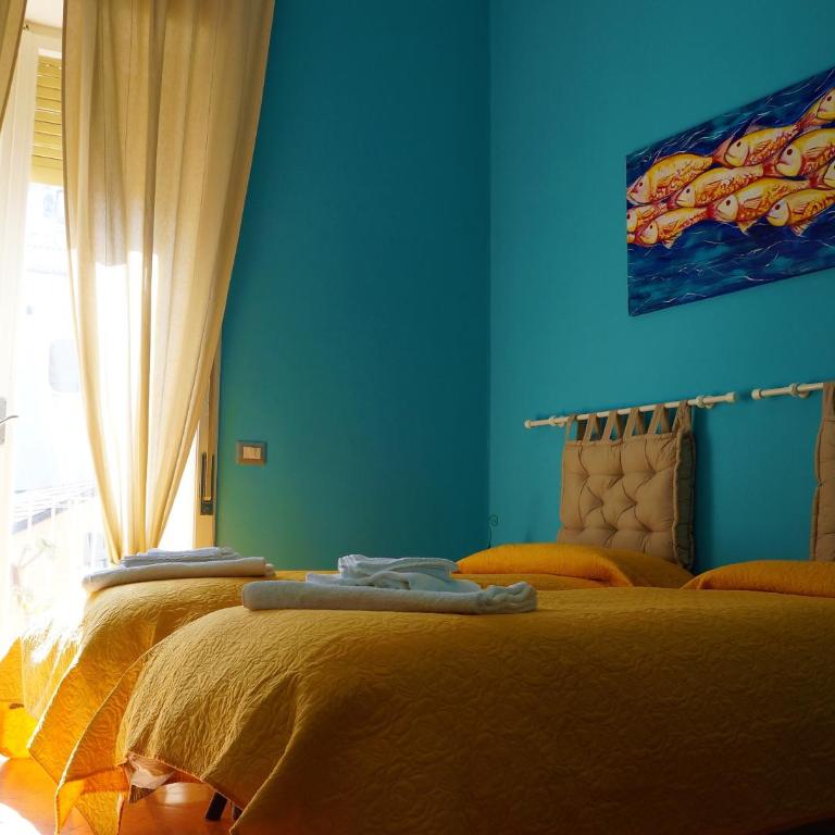 B&B occhi di mare - Camera Doppia con Letti Singoli con Bagno Privato - 5