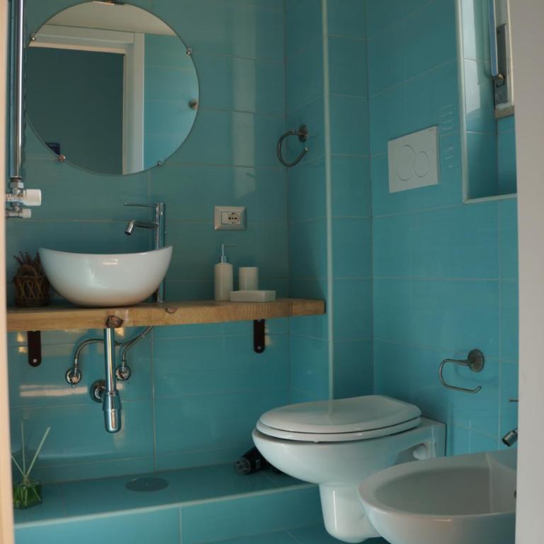 B&B occhi di mare - Camera Doppia con Letti Singoli con Bagno Privato - 8