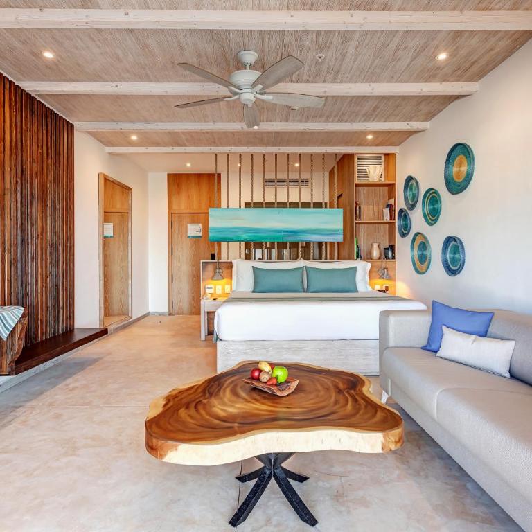Mystique Holbox by Royalton, A Tribute Portfolio Resort - Suite Junior Deluxe con vistas parciales al mar - 6