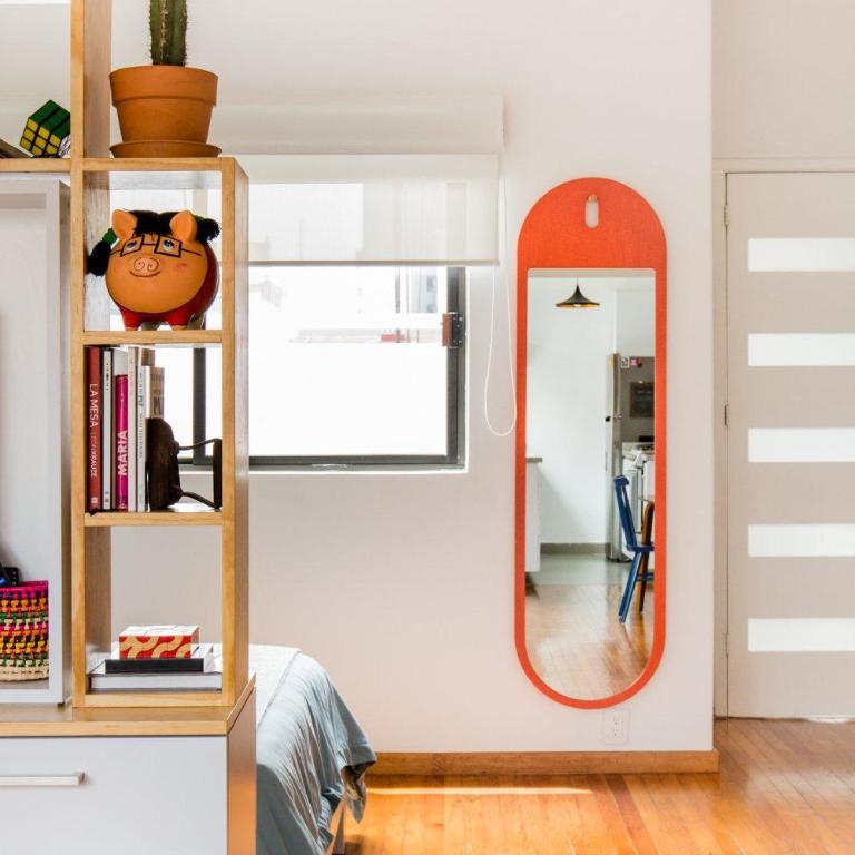 Hip,Colorful studio with Patio in Roma Norte - Loft - 4