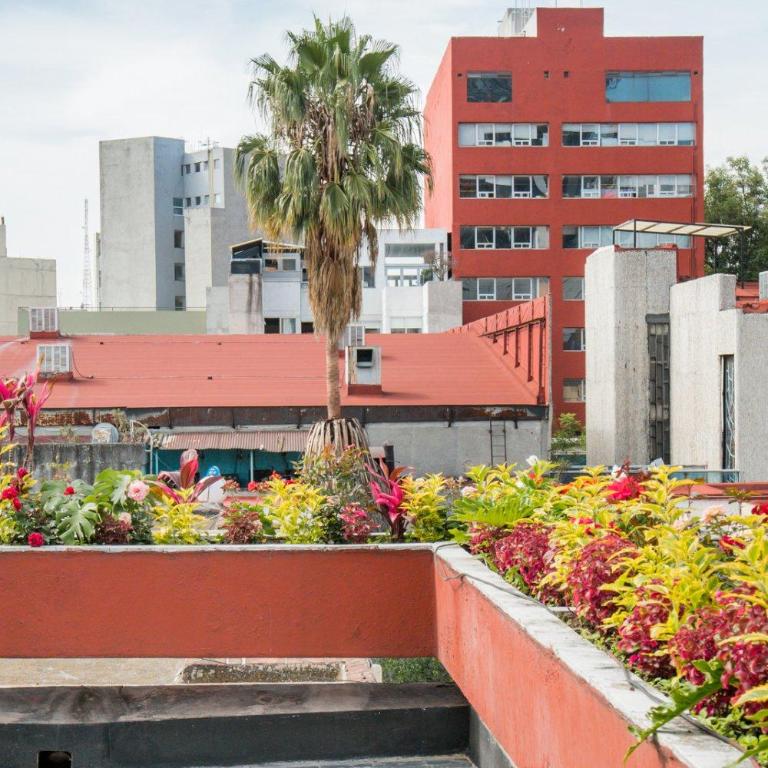 Hip,Colorful studio with Patio in Roma Norte - Loft - 16