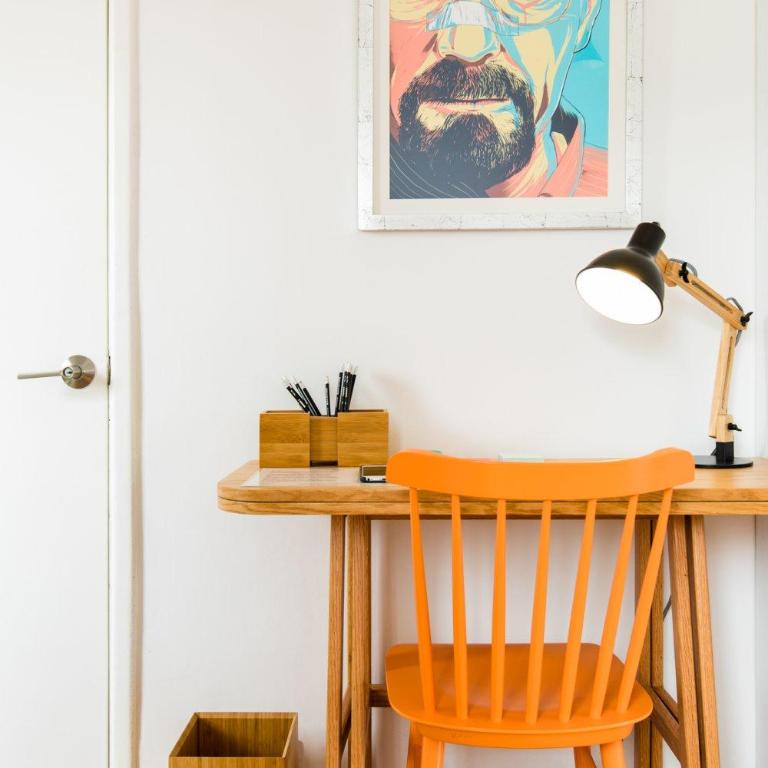 Hip,Colorful studio with Patio in Roma Norte - Loft - 17