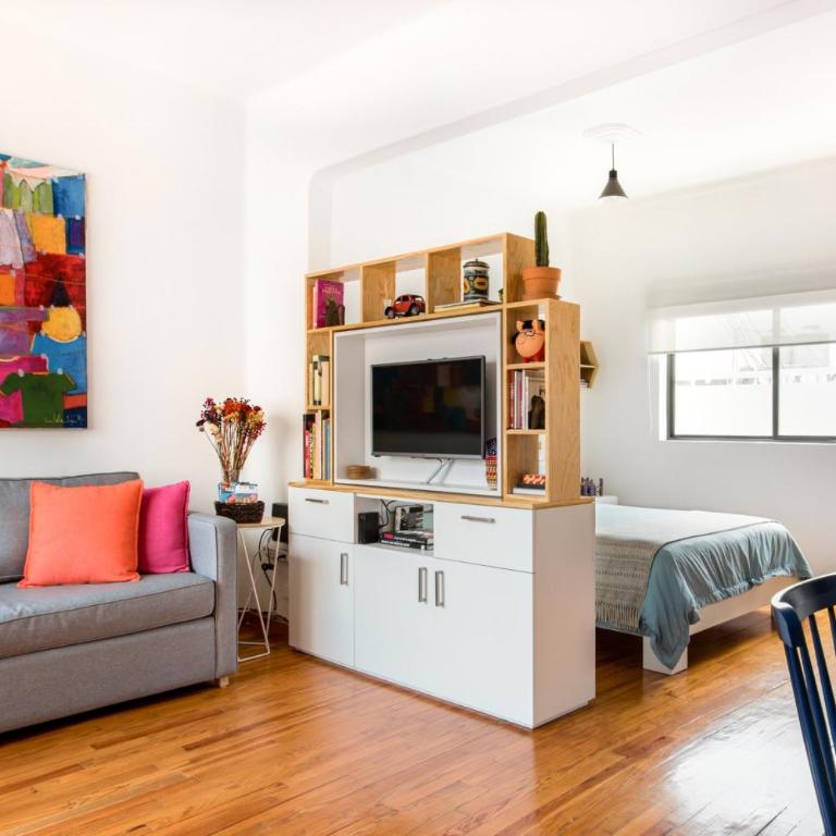 Hip,Colorful studio with Patio in Roma Norte - Loft - 5