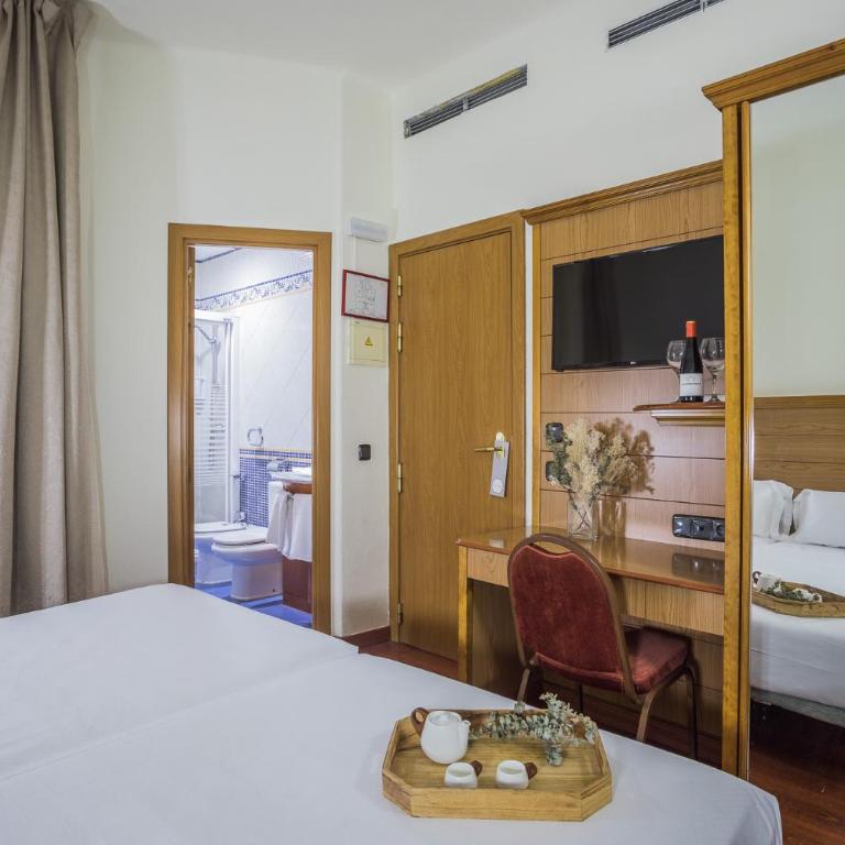Negresco Gran Via - Habitación Doble Económica - 1 o 2 camas - 7
