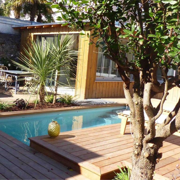 Le Nid du Héron, maison avec piscine chauffée privative au cœur de Nantes - Haus mit 1 Schlafzimmer - 1