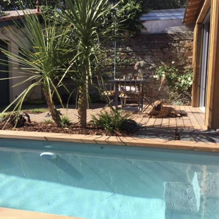 Le Nid du Héron, maison avec piscine chauffée privative au cœur de Nantes - Haus mit 1 Schlafzimmer - 6