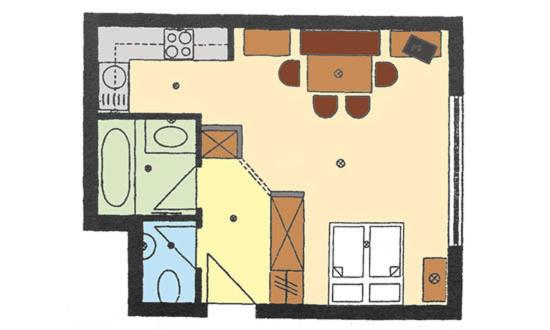 Haus Elisabeth - Apartment mit 1 Schlafzimmer - 1