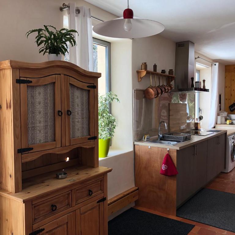 Le Moulin des Olirics - Apartment mit 2 Schlafzimmern und Bergblick - 8