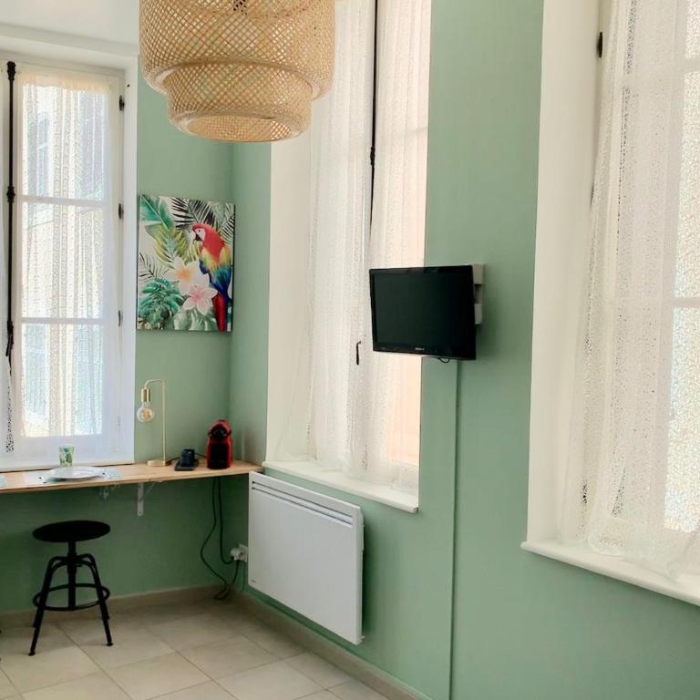 Sunny Studio Vieux Port - Appartement - Vue sur Jardin - 13