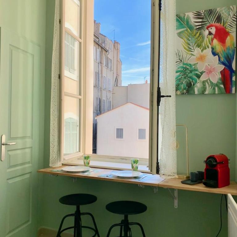 Sunny Studio Vieux Port - Appartement - Vue sur Jardin - 16