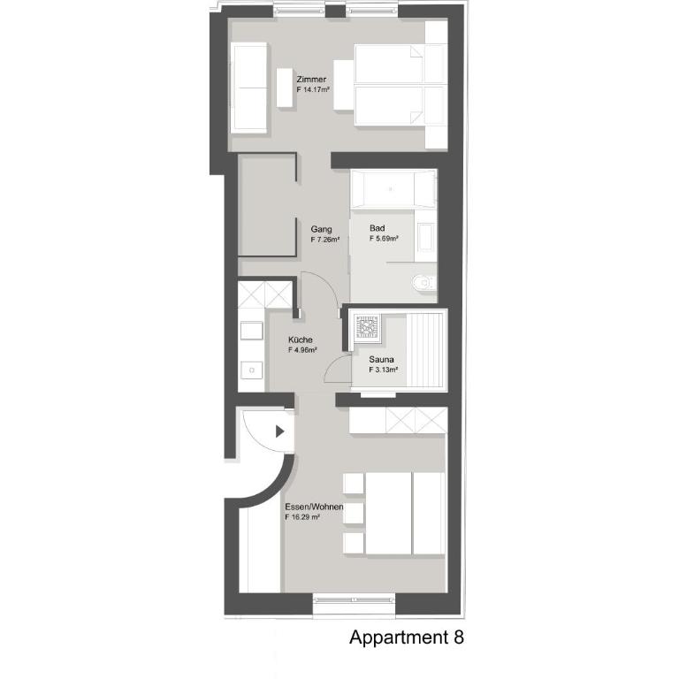 Fernsicht Alpen-Apartments - Apartment mit Sauna - 6