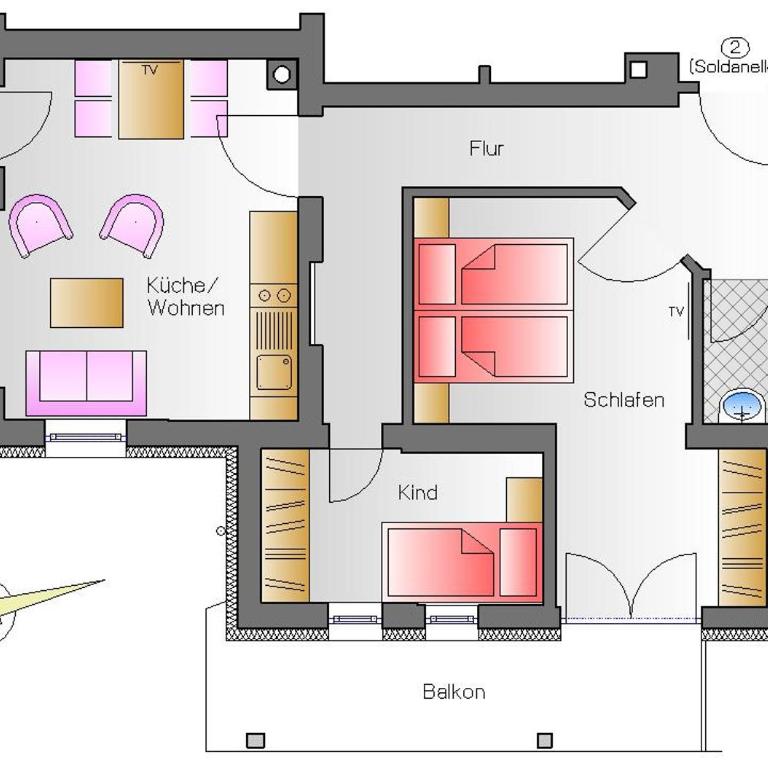 Fellhornhaus Ferienwohnungen - Appartamento con 2 Camere da Letto - 9