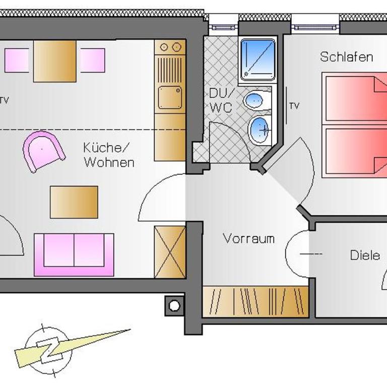 Fellhornhaus Ferienwohnungen - Appartamento con Vista Montagna - 7