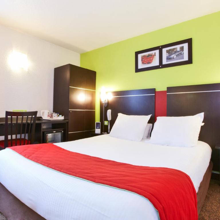 Enzo Hotels Reims Tinqueux - Chambre double avec accès au sauna inclus - 1