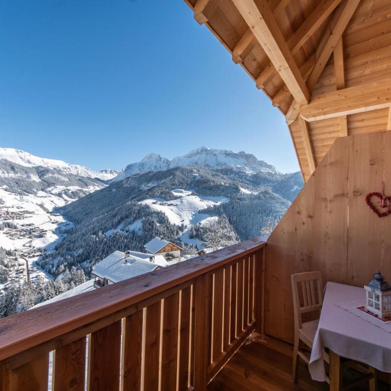 agriturismo Lüch Picedac - Apartment mit Blick auf die Berge - 4